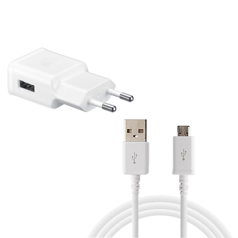 شارژر دیواری مدل S-10 به همراه کابل تبدیل MicroUSB