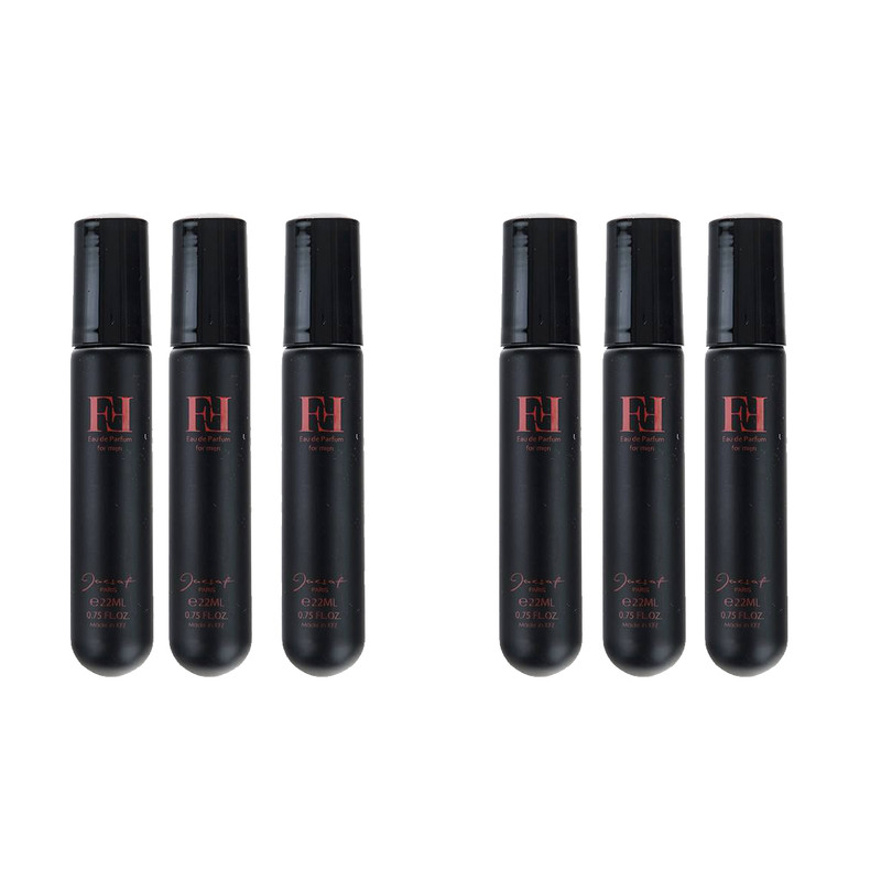عطر جیبی مردانه ژک ساف مدل FF حجم 22 میلی لیتر مجموعه 6 عددی