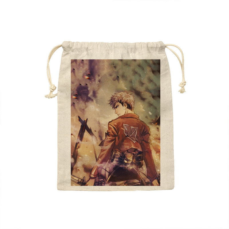 کیسه نان و سبزی ترمه طراحان ایده طرح اَتک آن تایتان Attack on Titan کد strm0378 - L