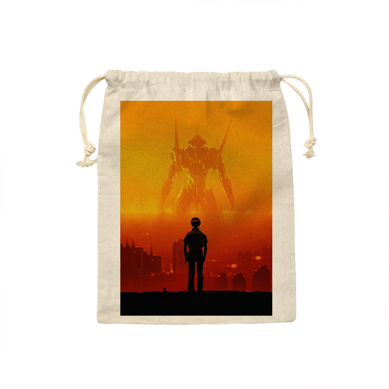 کیسه نان و سبزی ترمه طراحان ایده مدل Neon Genesis Evangelion طرح نئون جنسیس اونگلیون کد strm0562 - S
