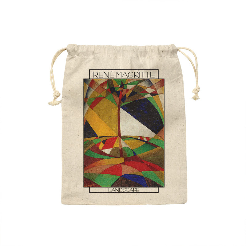 کیسه نان و سبزی ترمه طراحان ایده مدل منظره از ماگریت کد art0388 - S