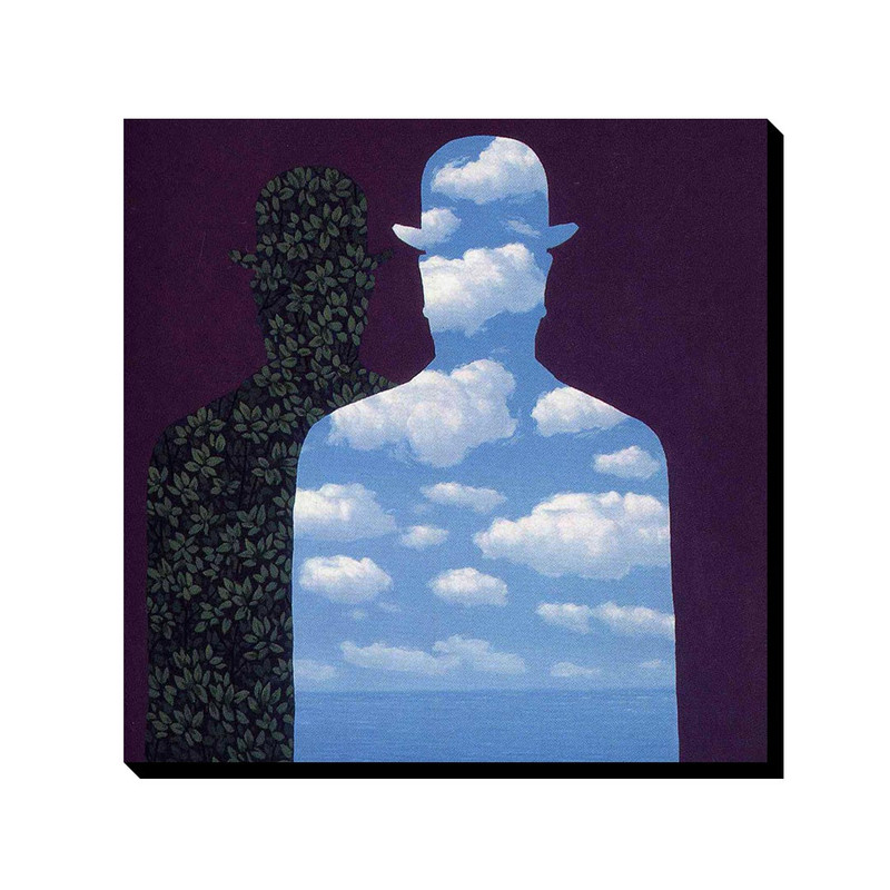 تابلو ترمه طراحان ایده طرح جامعه عالی از ماگریت کد art0380