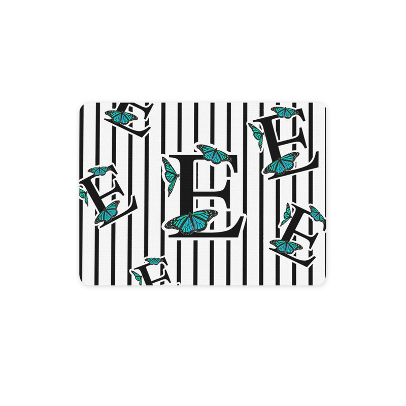 ماوس پد ترمه طراحان ایده مدل حرف E پروانه ای کد cfp3007