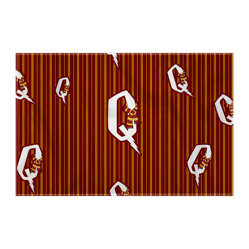 کاغذ کادو ترمه طراحان ایده مدل حرف Q هری پاتر کد cfp3046