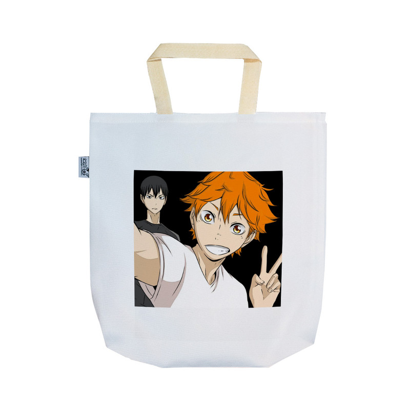 ساک خرید  ترمه طراحان ایده مدل انیمه آبشار سرنوشت Haikyu کد strm0597 - S
