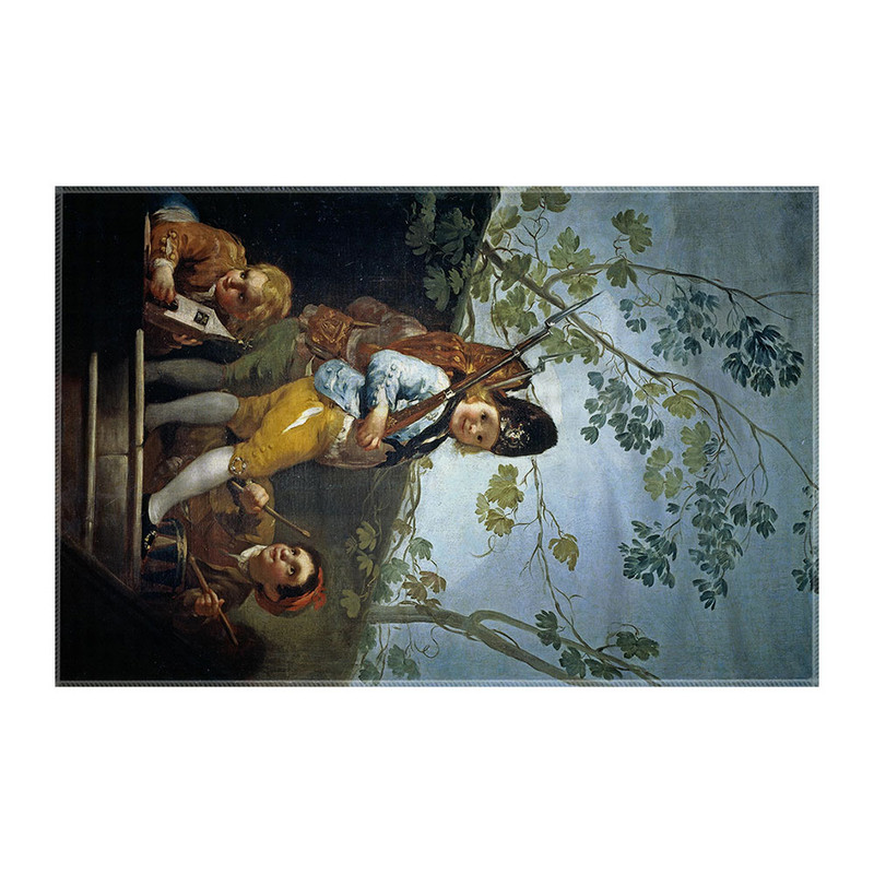 کاغذ کادو ترمه طراحان ایده مدل پسران در حال سرباز بازی از گویا کد art0305 