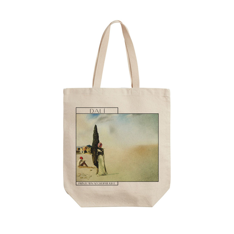 ساک خرید ترمه طراحان ایده مدل چشمه نکروفیلیک از دالی کد art0745 - L