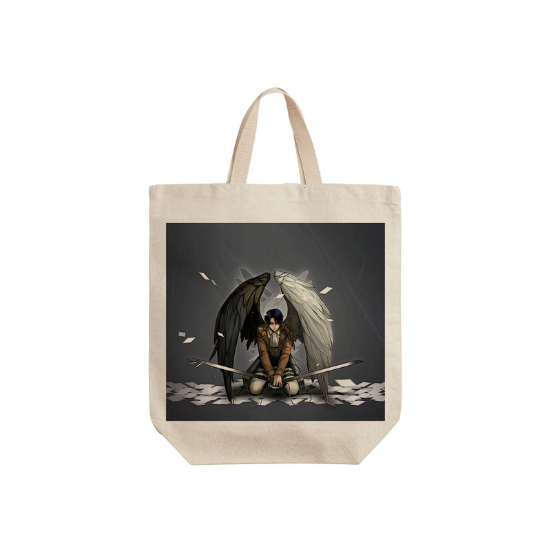 ساک خرید ترمه طراحان ایده مدل Attack on Titan کد strm0369 - S