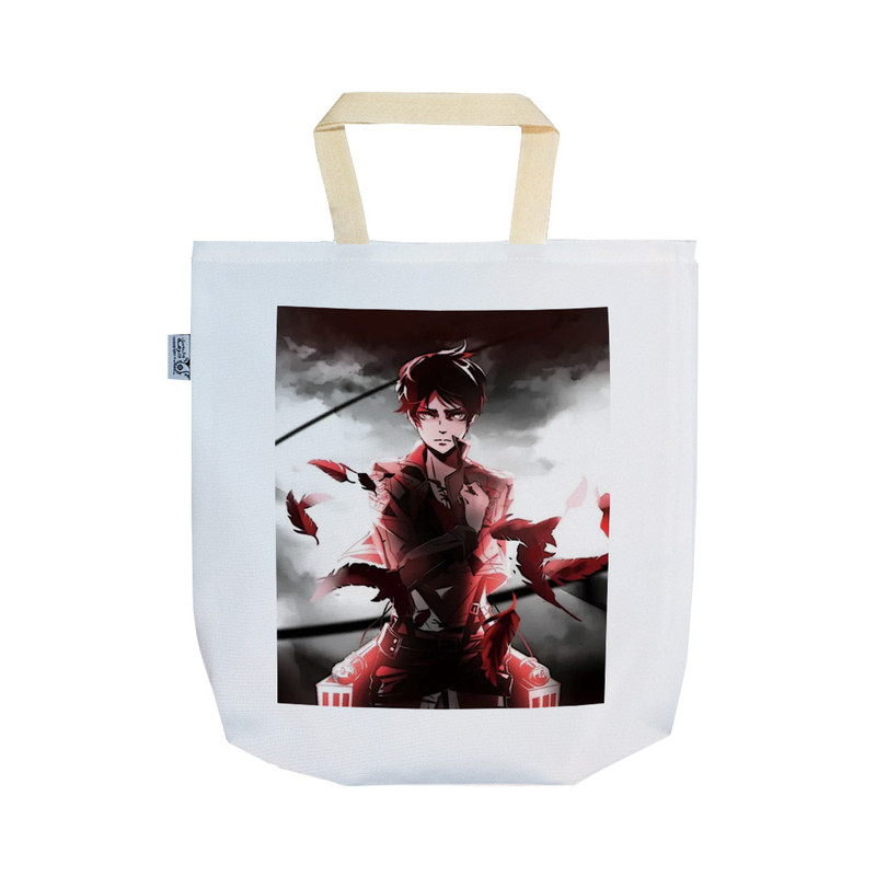 ساک خرید ترمه طراحان ایده طرح اَتک آن تایتان Attack on Titan کد strm0381 - SS