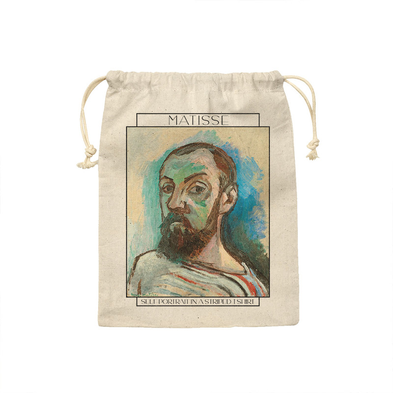 کیسه نان و سبزی ترمه طراحان ایده مدل خودنگار در پیراهن خط خطی از ماتیس کد art0654 - S