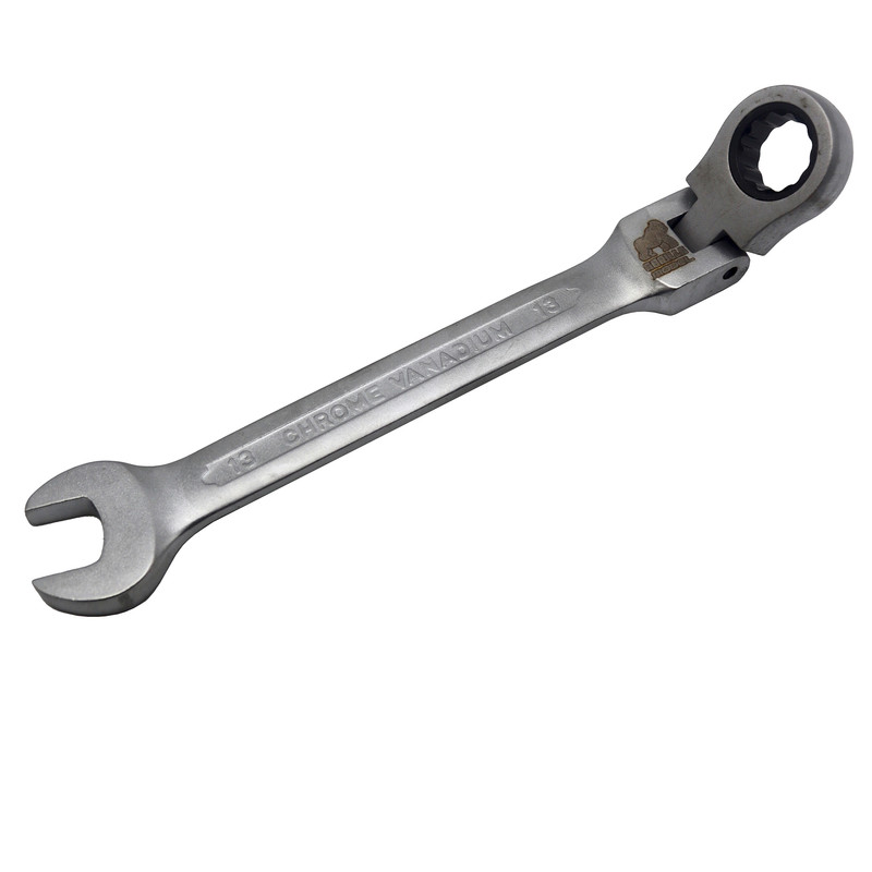آچار یکسر تخت و یکسر جغجغه ای مدل گوریلا کد YP-TASHO-013MM سایز 13 میلیمتر