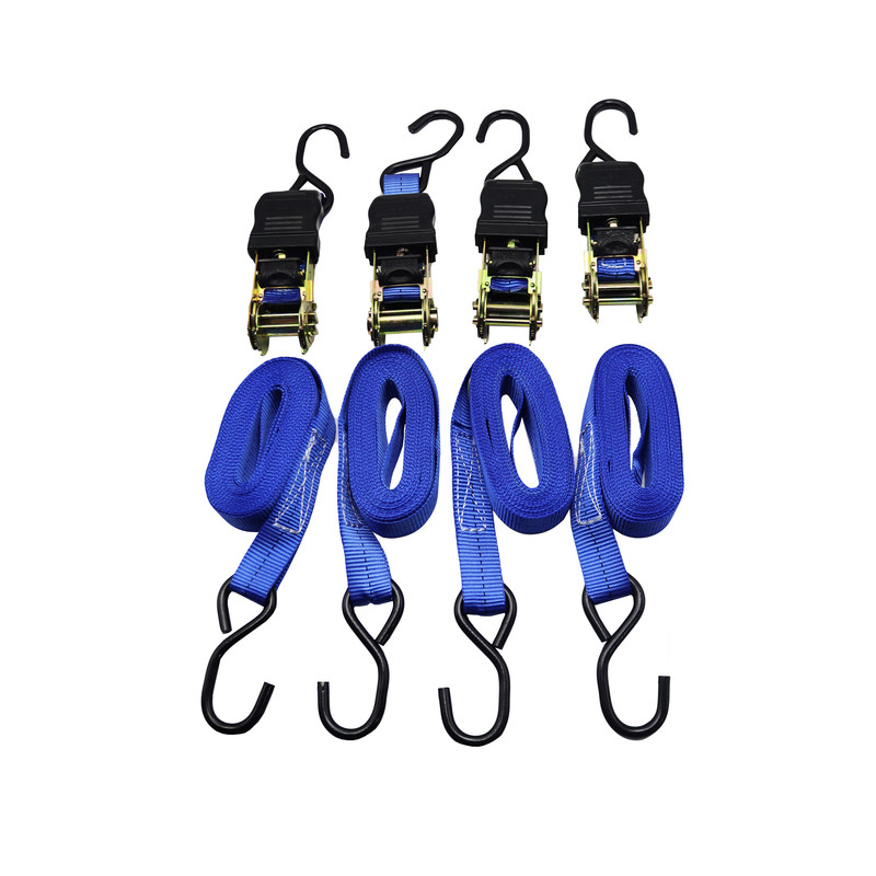 تسمه باربند جغجغه ای تندیس مدل YP-TT-2352/5M*25mm طول 5 متر مجموعه 4 عددی 