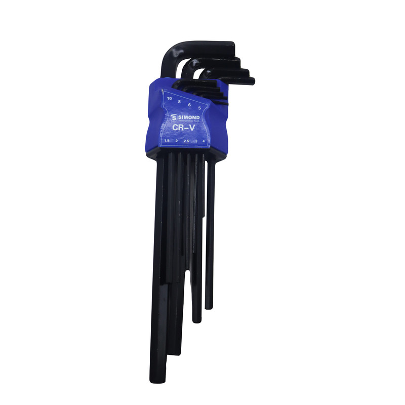 آچار آلن شش گوش سیموند کد YP-00367-9PCS مجموعه 9 عددی