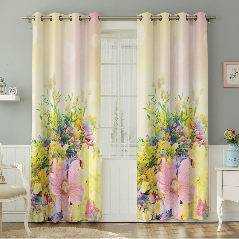 پرده نیروانا طرح  مدرن مدل مخمل کد 8657 سایز 140×280 سانتی متر