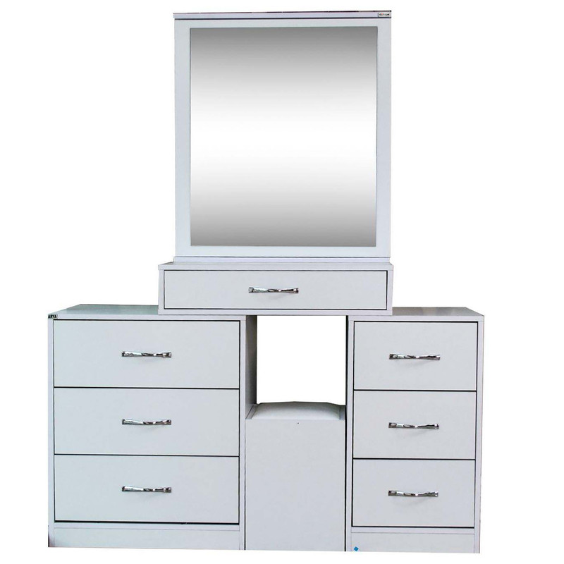 میز آرایش هیراد مدل U110-MDF به همراه آینه