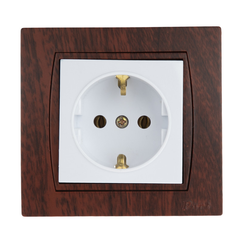 پریز پارت الکتریک طرح چوب کد 5015W4024